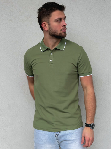 Polo Henri - Kaki