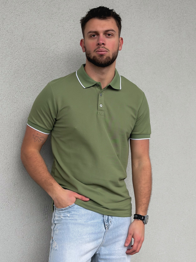 Polo Henri - Kaki