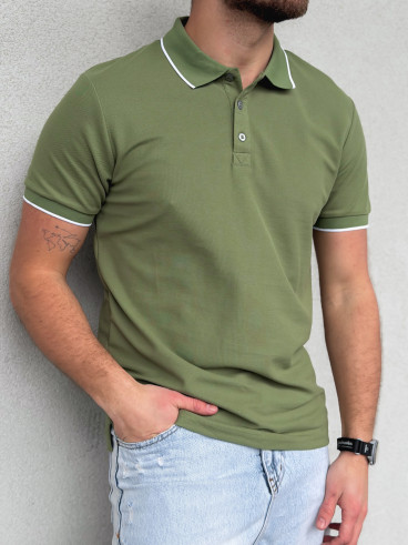 Polo Henri - Kaki
