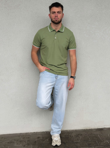 Polo Henri - Kaki