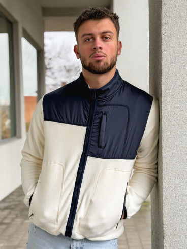 Veste Elohan - Bleu marine/Ecru