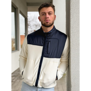 Veste Elohan - Bleu marine/Ecru
