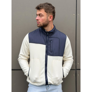 Veste Elohan - Bleu marine/Ecru