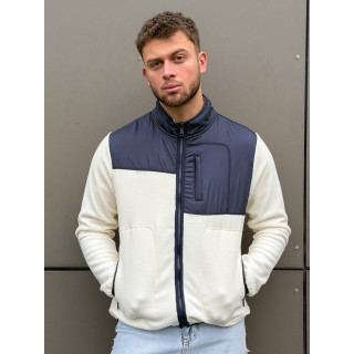 Veste Elohan - Bleu marine/Ecru
