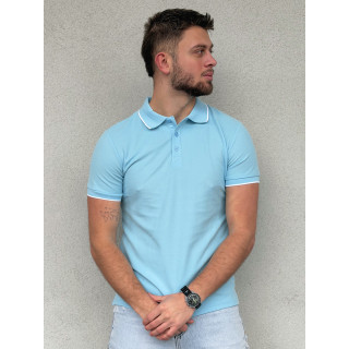 Polo Henri - Bleu ciel