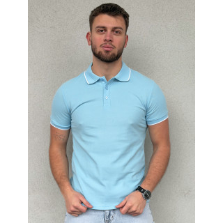 Polo Henri - Bleu ciel
