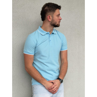 Polo Henri - Bleu ciel