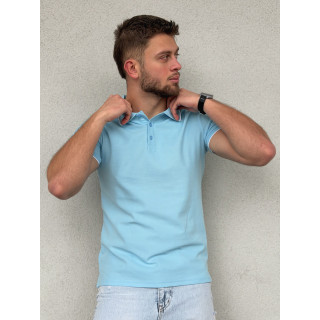Polo Henri - Bleu ciel