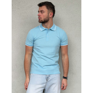 Polo Henri - Bleu ciel