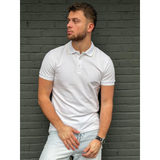 Polo Henri - Blanc