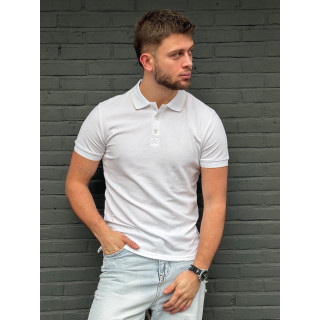 Polo Henri - Blanc