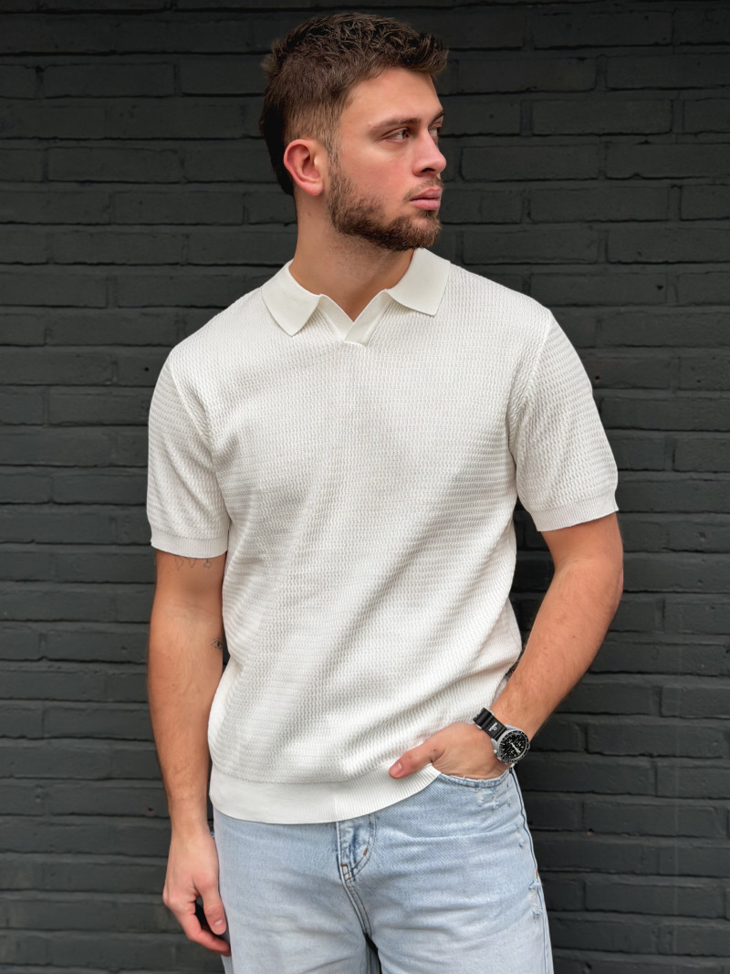 Polo Jacques - Blanc