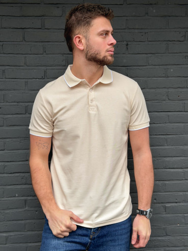 Polo Henri - Beige