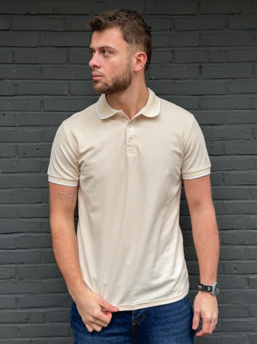 Polo Henri - Beige
