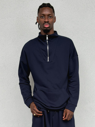 Sweat Antonio - Bleu marine