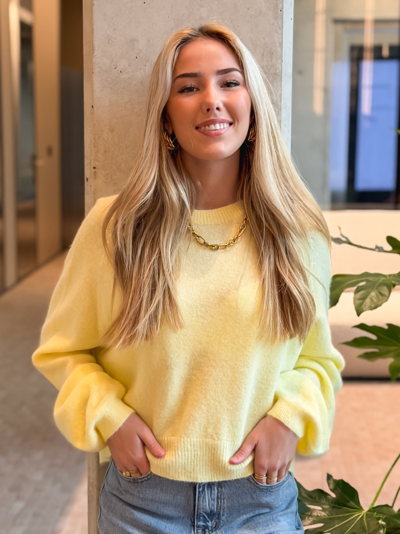 Pull Siri - Jaune