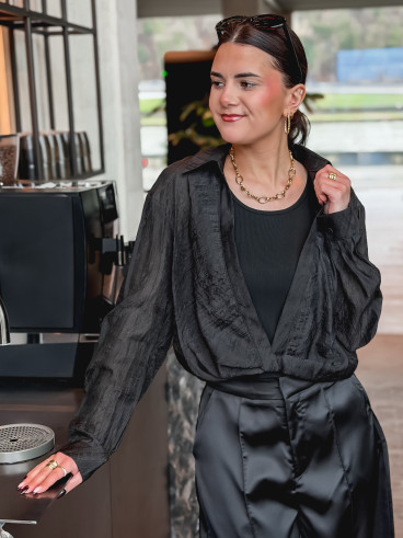 Blouse Alina - Noir