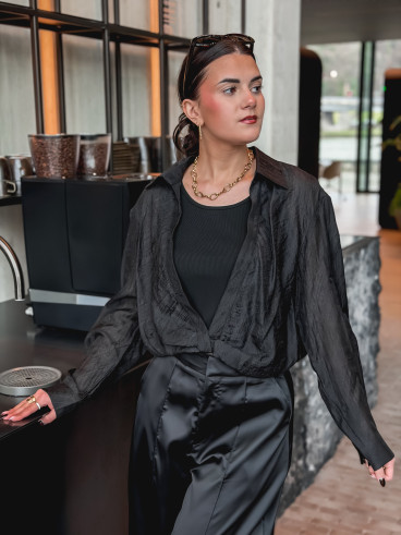 Blouse Alina - Noir
