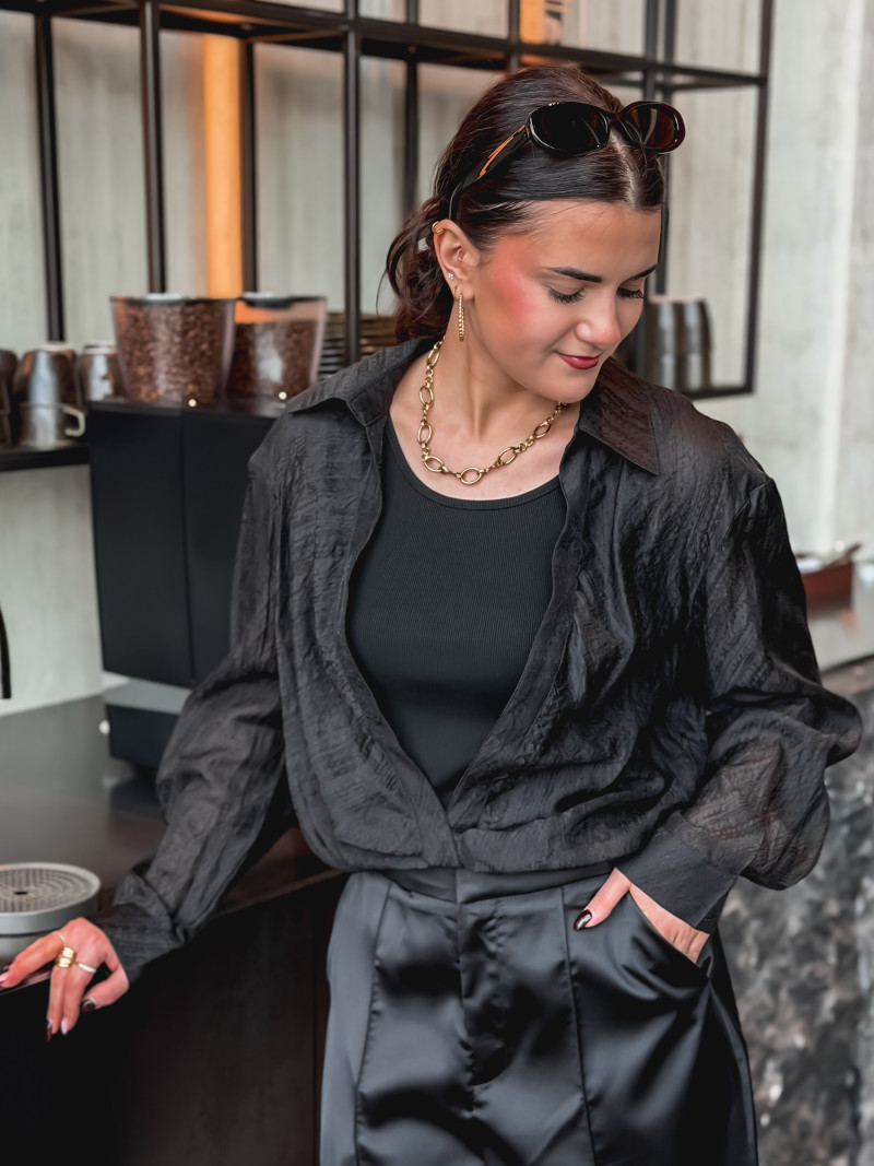 Blouse Alina - Noir