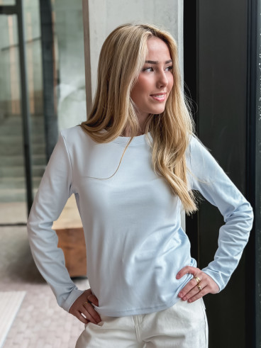 Blouse Celenya - Bleu Ciel