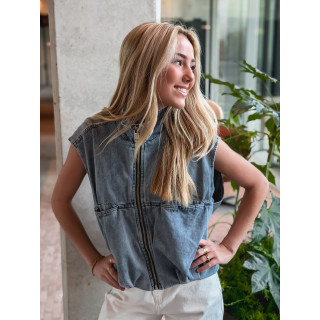 Veste en jeans Dubai - Bleu