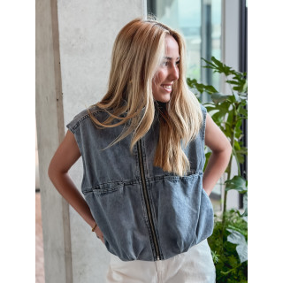 Veste en jeans Dubai - Bleu