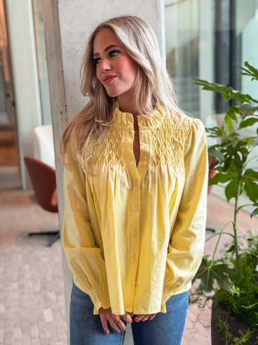 Chemisier Layane - Jaune