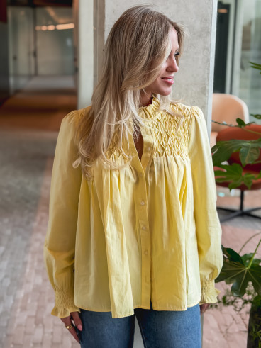 Chemisier Layane - Jaune