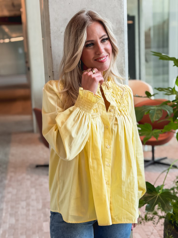 Chemisier Layane - Jaune