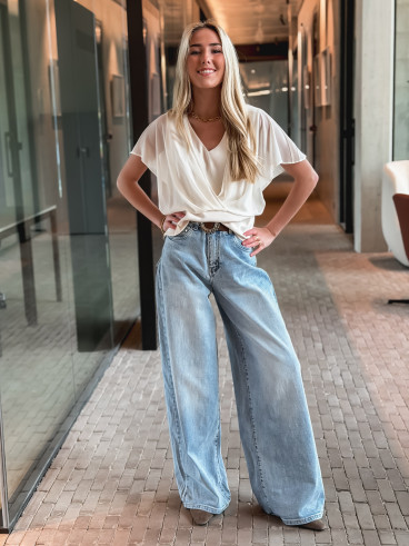 Jeans Bruna - Bleu clair Jeans Bruna - Bleu clair