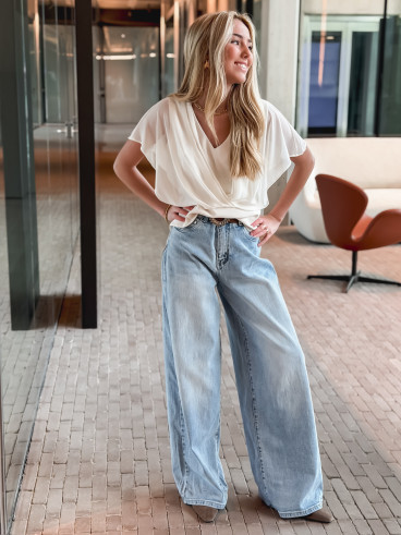 Jeans Bruna - Bleu clair Jeans Bruna - Bleu clair