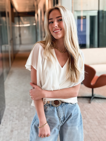Blouse Lauriane - Ecru