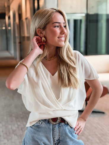 Blouse Lauriane - Ecru