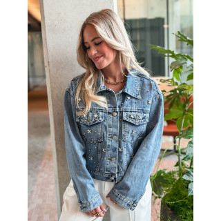 Veste en jeans Romane - Bleu