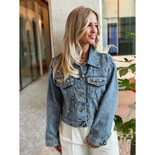 Veste en jeans Romane - Bleu