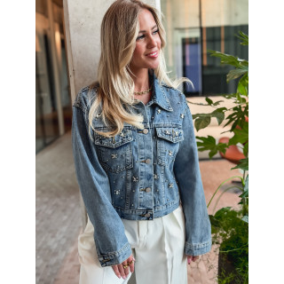 Veste en jeans Romane - Bleu