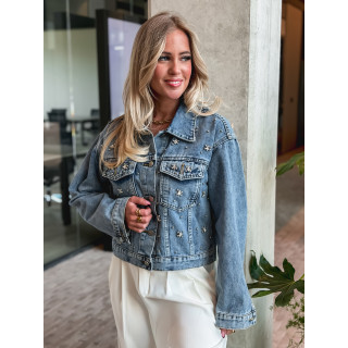 Veste en jeans Romane - Bleu