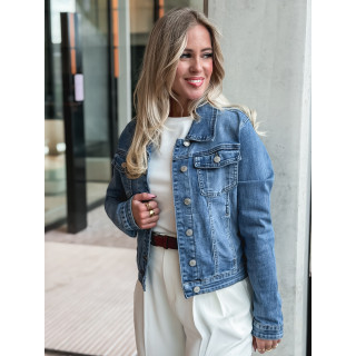 Veste en jeans Lila - Bleu