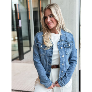 Veste en jeans Lila - Bleu