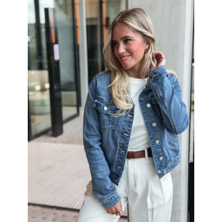 Veste en jeans Lila - Bleu