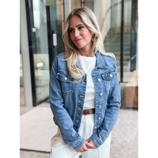 Veste en jeans Lila - Bleu