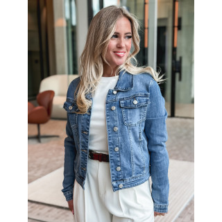 Veste en jeans Lila - Bleu