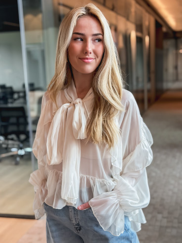 Blouse Haléna - Crème