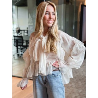 Blouse Haléna - Crème