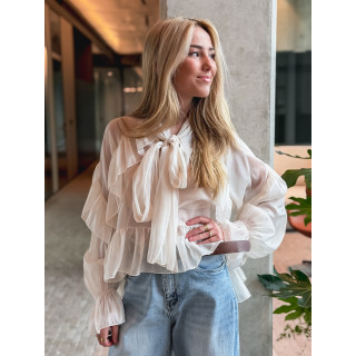 Blouse Haléna - Crème
