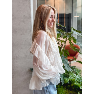 Blouse Haléna - Crème