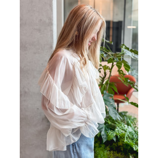 Blouse Haléna - Crème