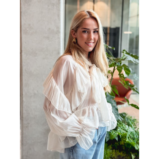 Blouse Haléna - Crème