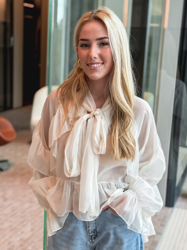 Blouse Haléna - Crème