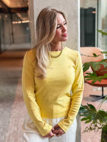 Blouse Celenya - Jaune